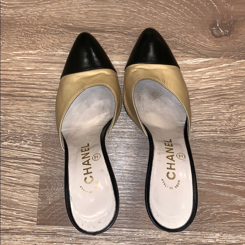 💯Authentic Chanel Leather Mules/Slip